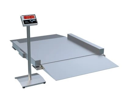 Платформенные весы низкопрофильные - изображение товара