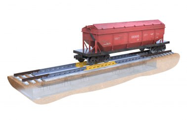 Вагонные весы для статического взвешивания - изображение товара